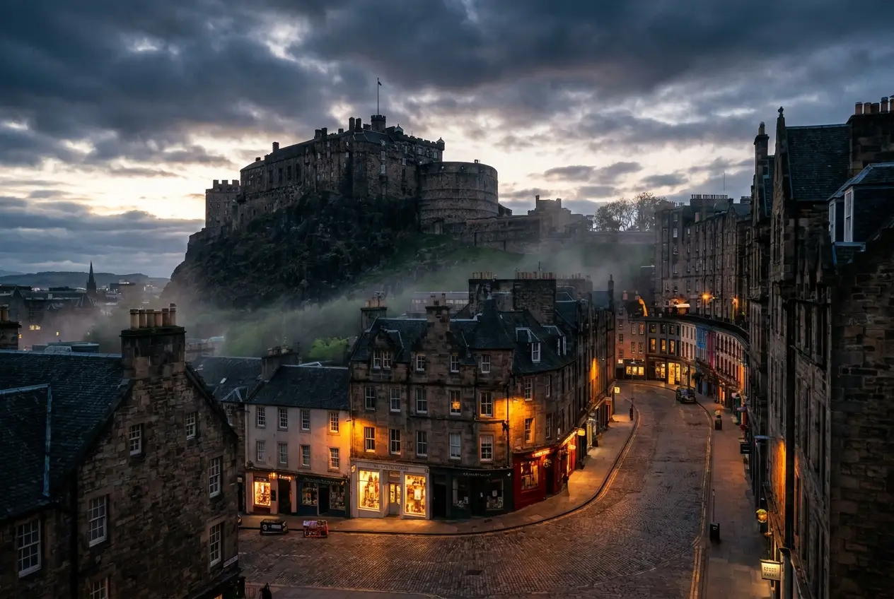 Estocolmo → Edimburgo